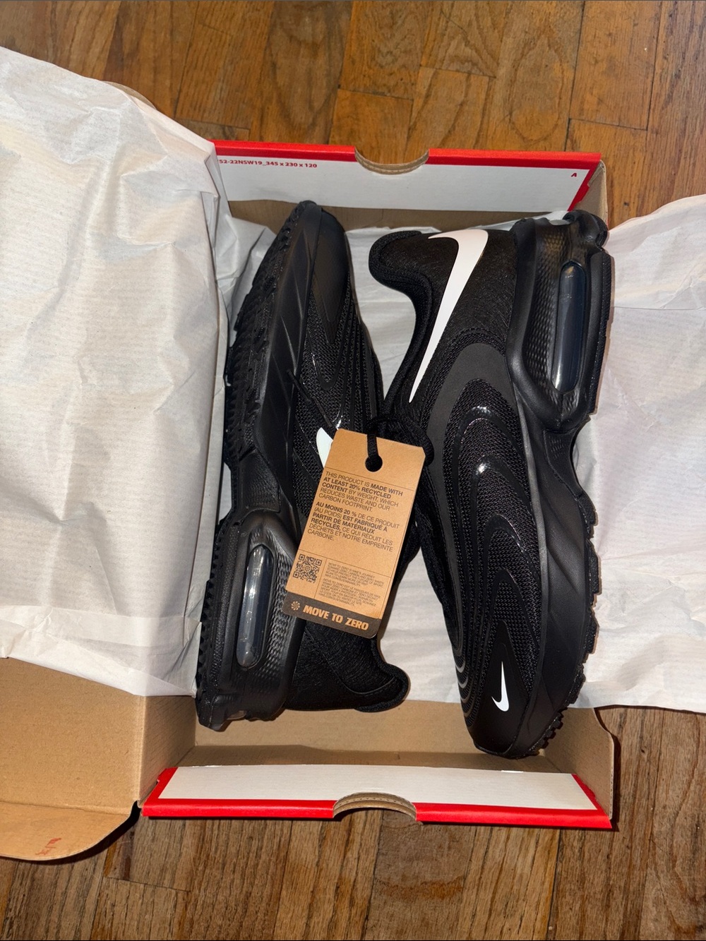 Nike air max fire Black/White Men's Air Max Running Sneakers